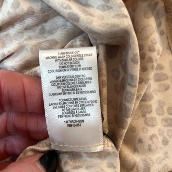 WAYF Jersey Leopard MIDI Dress - Picture 7 of 8